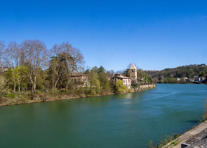 Vue Sur La Saone Lyon
